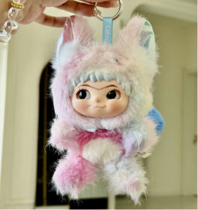 Wakuku Fox&Bunny Trickor Treat Blind Box Linda Action Character Wakuku Mystery Box Fox Bunny Anime Keychain Doll Bag Surprise To