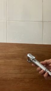 [HCM]Vòi xịt vệ sinh Việt Nhật KAG-KV06 Chrome Vòi rửa nhà tắm đồng chuyên dùng cho resort tia phun mạnh sử dụng siêu bền tiết kiệm nước