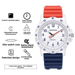 FUGUIJIAREN | Quiet Quartz Watch for High School Exams