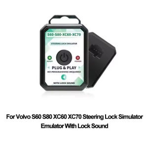 Steering Lock Emulator Simulator For Volvo S60 S80 XC60 XC70 With Sound Plug and Play