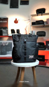 Mr Mads - Velkan Tote Bag Backpack Free Pouch Tas Laptop Pria Wanita Outdor