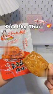 Đậu Phụ Sốt Cay Tứ Xuyên Siêu Ngon - Đậu Phụ Cay Ăn Vặt Trung Quốc - Gói To 26G - Taiwan Foods