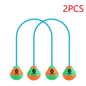 MOJOYCE | 2pcs/set Swimming Game Aids Dive Door Funny Underwater Swimming Reusable Diving Training Crossing Rope Door Pool Water