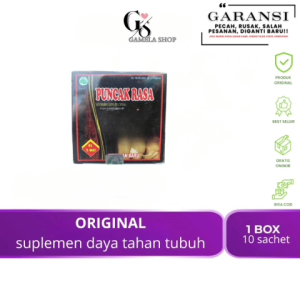 1 boks 10 sachet kapsul herbal cap Romantis ektra bunga rosela