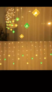 Led Ketupat Lights Plug With Connector 4M Hari Raya Lights Fairy Lights Ketupat Lamp For Hari Raya Decoration