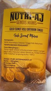 Gula Semut Organik 100 Gram Pemanis Alami untuk Hidangan Lezat Anda