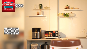 Nồi cơm điện 1L SUNHOUSE SHD8208C nhỏ gọn (cho 2-4 người sinh viên) lòng nồi chống dính