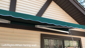 Retractable awnings Awning covers Outdoor patio awnings Awnings with electric manual crank handles