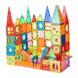 60pcs Magnetic Building Blocks Childrens Education Enlightenment Toy Building Magnetic Building Blocks Christmas Gift