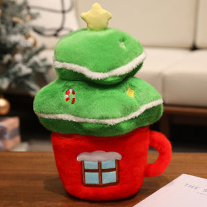 sui xin yu qie | Christmas Santa Claus Stuffed Toy Decorative Pillow
