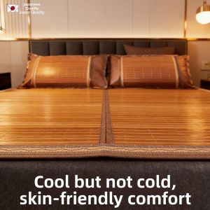 BASITU | Foldable Breathable Bamboo And Rattan Mat
