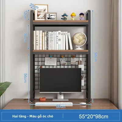 JIBEIDI | Kệ Lưu Trữ Bàn Làm Việc Đa Tầng Sắt