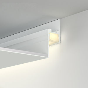 Reflective LED Light Slot Aluminum Alloy Embedded Ceiling Wash Wall Linear Light Suspension Lighting Channel for Home Decor