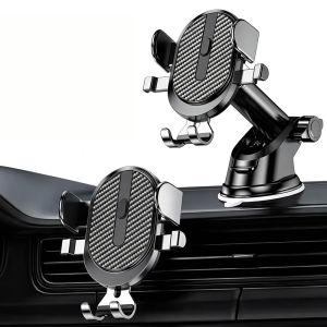 Car Phone Holder Air Outlet Gravity Sensor Mobile Solid Dashboard Mount for Audi A3 8V Toyota CHR BMW F31 F20 Auto Accessories