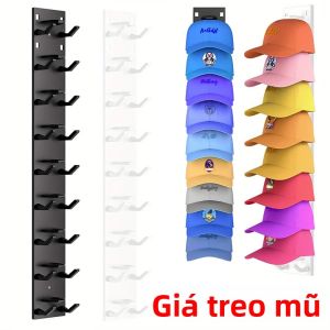Giá Để Mũ Bóng Chày Gắn Tường Đa Năng Năm 2025 Giá Để Mũ Giá Trưng Bày Mũ Dùng Cho Cửa Tủ Quần Áo