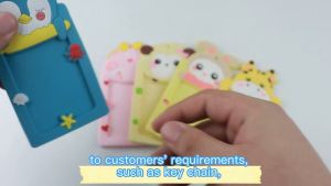 Thẻ đeo B17 thẻ đeo bảng tên nhiều mẫu hoạt hình dễ thương TTNTB17