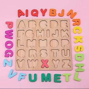 Colorful Puzzle Wooden Building Toy Educational Toys for Kids #SL-17