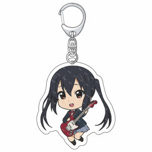 Bandai | 55MM K-ON! Bộ Móc Khóa Acrylic Anime Có Hình Hirasawa Yui Akiyama Mio Tainaka Ritsu Kotobuki Tsumugi Nakano Azusa Dành Cho Người Hâm Mộ.