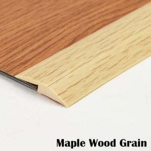 1PC 2m/78.74in Self-Adhesive Floor Transition Strip Flexible Wood Grain Design Edging for Carpet Laminate&Floors Threshold