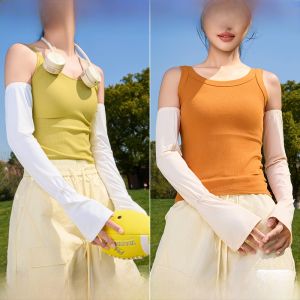 MiiOW | Womens Summer Lightweight Breathable UV Protection Ice Silk Sleeve Covers Driving Arm Protector MiiOW Cat Person Brand