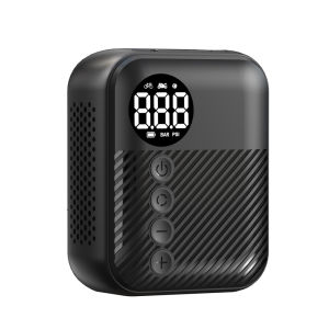 Máy Bơm Hơi Mini Sạc Lại Được Carsun Màn Hình Kỹ Thuật Số Máy Nén Khí Di Động Cho Xe Máy Xe Đạp & Bóng Thể Thao - Pin Kèm Theo