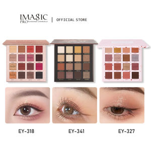 Bảng Phấn Mắt Tạo Màu Cao Cấp IMAGIC Matte Pearlescent Mashed 16 Màu Ba Phong Cách