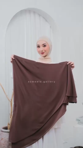 Azmeela Aulia Khimar Syari Instant Soft: Desain Nyaman & Tegak di Dahi