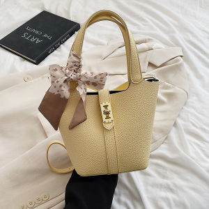 Túi Đeo Chéo Hình Thùng Thời Trang Mùa Xuân Hè 2025 Cho Nữ Túi Đeo Vai Mềm PU Khóa Kéo Phong Cách Hàn Quốc Túi Đeo Chéo