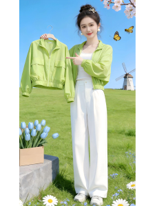 Shalldoer | Trendy Sun Protection Jacket Short Loose Casual Female