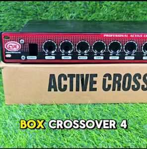 BOX Crossover AKTIVE 4 WAY COSTUM DJE Lubang Canon XLR box krosever aktif 4 way