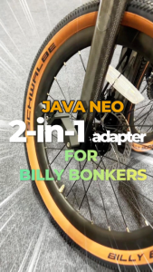 Java Neo Wheel Rubbing Fix Adapter – 2-in-1 Hook Adapter for Smooth Rolling | 16” 20” | Up to 60T | Trifold Upgrade