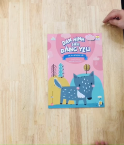 Sách Dán Hình Siêu Đáng Yêu - Cho Bé Trai Gái Từ 3-8 Tuổi - Đinh Tị