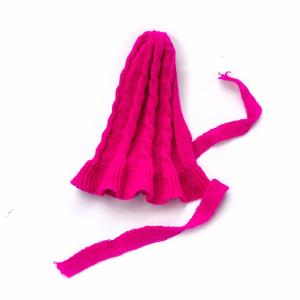 Kupluk Bayi perempuan Bonnet Rajut Tali perempuan 0-12bln - Renda dengan Tali Cocok untuk Tampil Trendy dan Imut