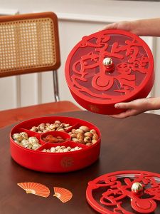 Hộp Đựng Trái Cây Dung Tích Lớn Hộp Đựng Kẹo Hộp Đựng Hạt Hộp Đựng Đồ Ăn Nhẹ Hộp Đựng Đồ Ăn Nhẹ Năm Mới Hộp Đựng Đồ Ăn Nhẹ Trang Trí