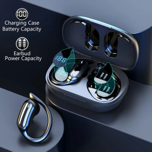 2025 Digital Display i27 ENC Earphones Noise Cancellation TWS Wireless Bluetooth ENC Headset IPX7 Waterproof With Mic Headphones