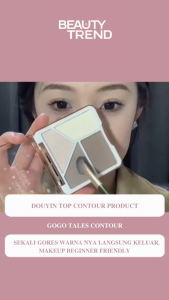 [READY ORI] Gogo Tales Contour Gogo Tales Highlight Contouring Palette Gogo Tales Bronzer GT431