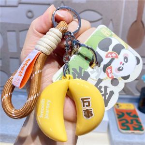 Creative ChaoShan Good Luck Holy Grail Keychain Couple Car Keychains Student Backpack Decorations Memorial Gifts for Women