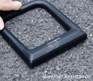 ROCKBROS Bicycle Lock Silicone U-shaped Lock Anti-theft Cycling Lock Thicken Widen High-strength Alloy Steel Motorcycle E-Bike Lock Anti Hydraulic Shear Lock