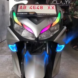 SATU SET ALIS RUNNING RGB AEROX 155 NON BINTIK SIAP PAKAI