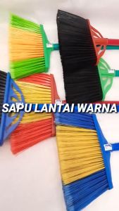 SAPU - Sapu bulu hitam warna pembersih lantai rumah bahan plastik awet kuat tidak mudah rontok