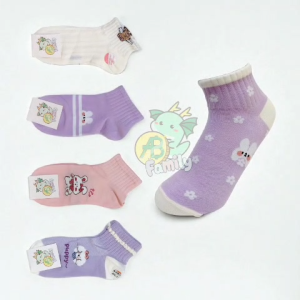 S13 [5PASANG] Kaos Kaki Wanita Dewasa Style Korea Premium / Kaos Kaki Pendek Wanita Cute Rabbit Dan Doggy