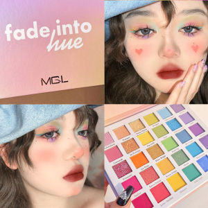 ZEO Beauty Eyeshadow Palette Fashion Girls Children Stage Make-up Dream Rainbow Palette 3D Effect for Women 30 colors