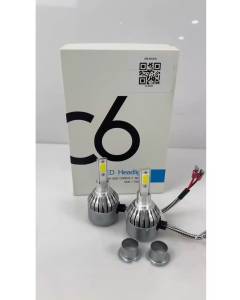 🔥2PCS C6 🔥MENTOL LAMPU DEPAN HEADLIGHT BULB HID BRIGHT COOL WHITE LIGHT BULB C6 H3