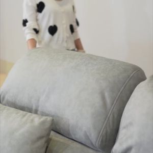 SB Design Square Thiago Series โซฟาเบด 181x102x103 ซม. สีเทา