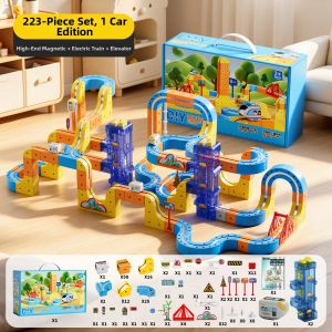 XIDIQI | Magnetic Track Car Educational Toy