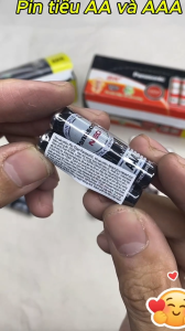 Pin tiểu panasonic AAA 1.5v chính hãng sử dụng pin remote