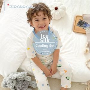 JIFANPAUL | Lightweight Summer Kids Pajamas Long Sleeve