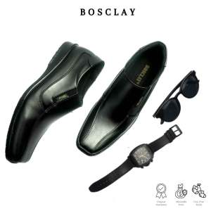 SEPATU SLIP ON SEPATU FORMAL GLOSSY NYAMAN DIGUNAKAN BOSCLAY NEW COLECTION LOAFER LOCAL BRAND