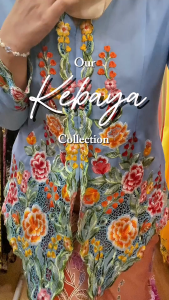 Nyonya Kebaya (Size: XS) **FREE Kerongsang** [100% Authentic with Handcrafted Embroidery] |Limited Edition|