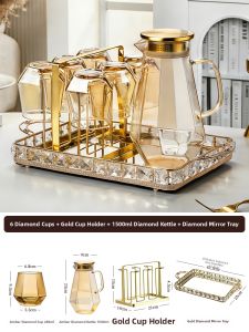 CRISTALGLASS | Heat-Resistant Large-Capacity Water Set
